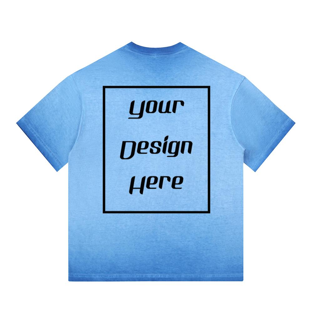 

230 г/м² 100% хлопок Мужская Женская Ретро Футболка Индивидуальный Узор Принт Большой Размер Уличная Одежда С Заниженной Спиной Повседневная О-Образным Вырезом Короткие Рукава Унисекс Футболка S