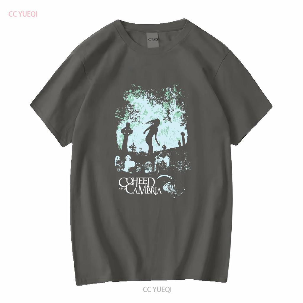 Coheed And Cambria Band T Shirt Cotton All Size S 5XL Vintage Washed Versatile Casual Unisex Slightly Top For Everyday Wear