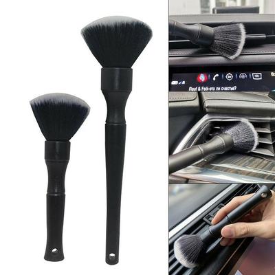 Car/ Motorcycle Interior Detailing Brush Soft Bristle Cleaning Brush Motorcycle Auto Cleaning Tools Detail Dash Duster Brush