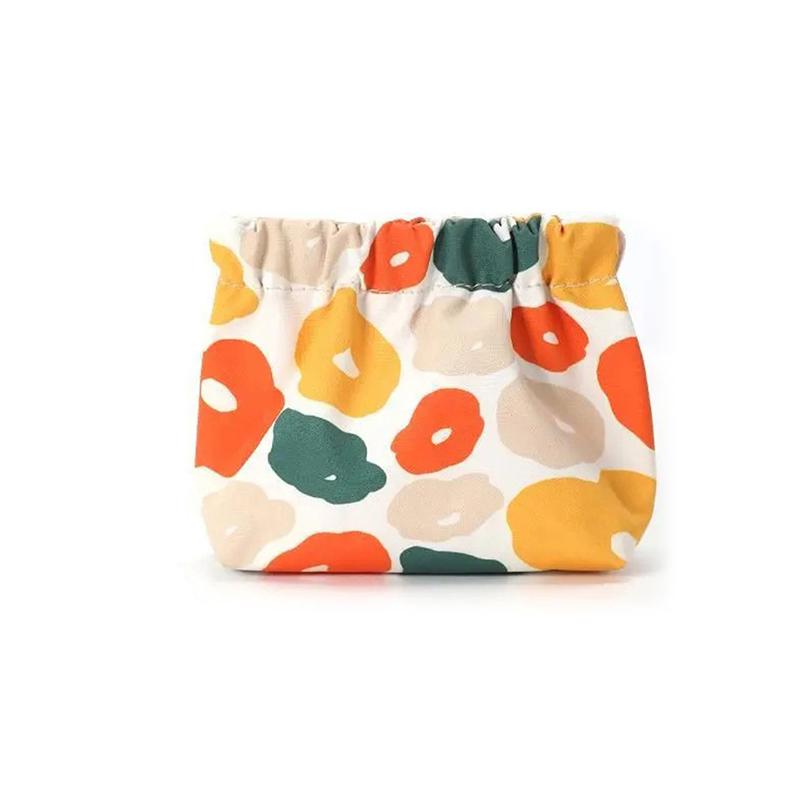 Sanitary Napkin Storage Bag Women Tampon Bags Credit Card Holder Pouch Napkin Towel Cosmetics Cotton Coin Purse Organizer
