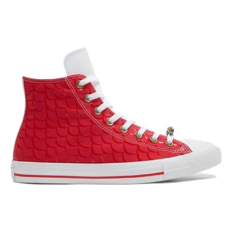 Converse All Star High Top Canvas Shoes Unisex Sneakers Red White A08704C