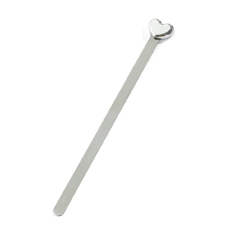 Stainless Steel Heart Shaped Bookmarks Safe for Children Students Teachers Reading Accessories Gift for Book Lovers