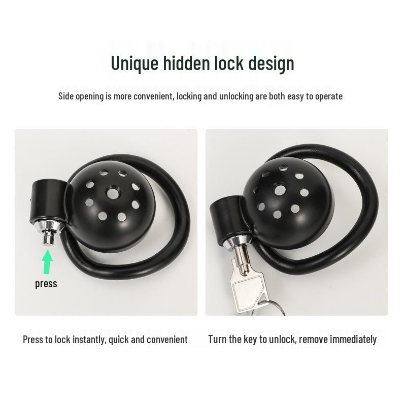 Klec cudnosti pro muže pro trénink a diskrétní nošení