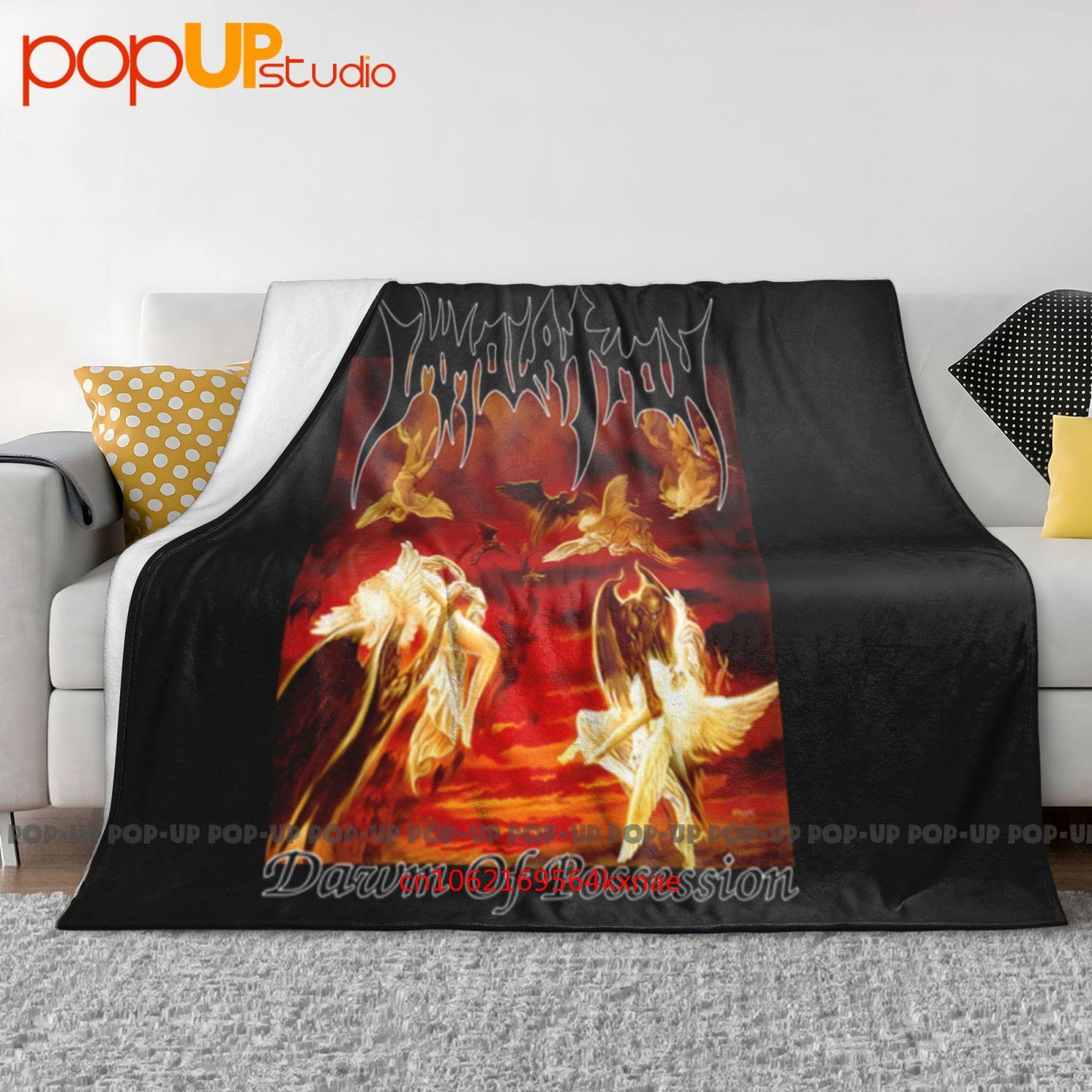 Immolation Morbid Angel Cynic Atheist Possessed Bolt Thrower Sadus Death Ультра-мягкое одеяло Покрывало Зимнее покрывало для дивана Покрывала для кровати 30x40in