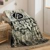 Geometric logo with splatter effects and bold "Linkin Park" typography. for all seasons blanket lunch break throw gift