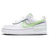 New Air Force 1 Low Shadow White Electric Green Women's DD9684-100