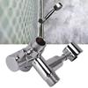 Shower Head Diverter Water Separator Shower Arm Diverter for Hand Held Showerhead and Fixed Spray Head