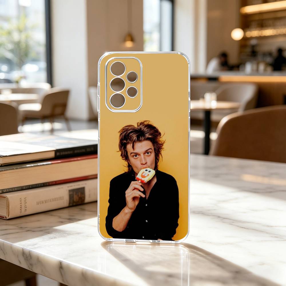 S-steve H-harrington Phone Case Transparent Silicone Soft For Samsung S25,S24,S21,S22,S23,S30,Ultra,S20,Plus,Fe