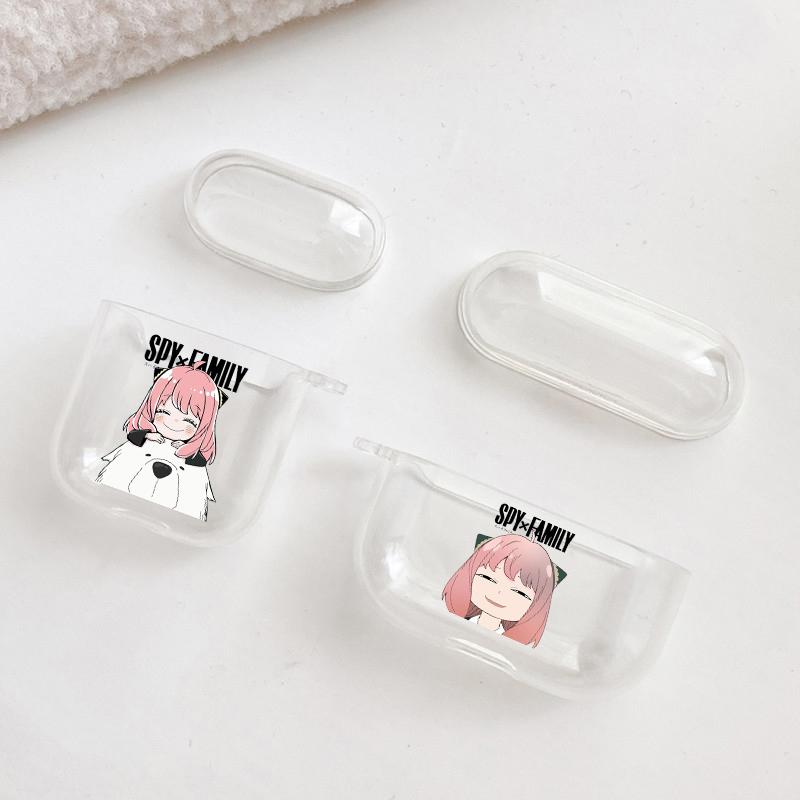 Anime SPY×FAMILY Hülle für Airpods 1 2 3 Pro Airpod Pro 2nd Kawaii Anya Schutzhülle Niedliche Cartoon Box Air Pod Cover Funda