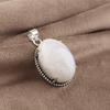 Rainbow Moonstone Gemstone Silver Pendant, 925 Sterling Silver Handmade Jewelry, Wedding Jewelry, Women Pendant PP-63-22