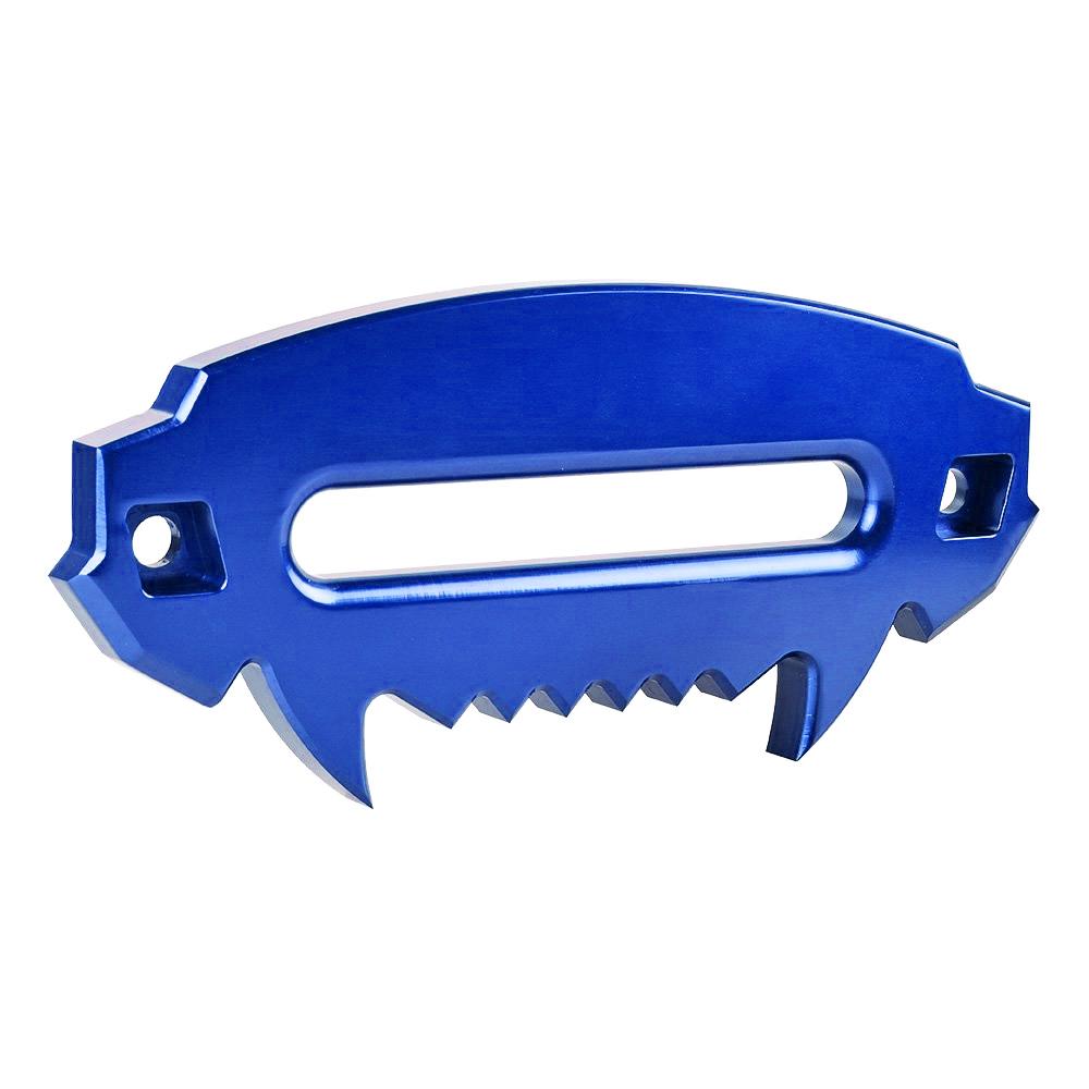 Aluminum Hawse Fairlead for Synthetic Winch Rope Auto Parts Winch Cable Roller Fairlead Hawse Fairlead