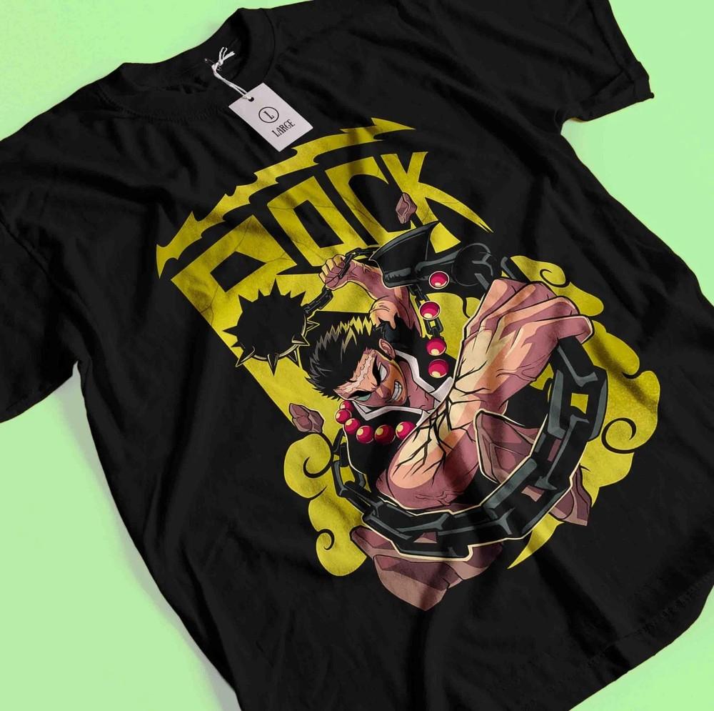 

Demon Slayer Shirt Stone Hashira Tshirt Gyomei Himejima T-Shirt Muzan Tanjiro Unisex T-Shirt XXXXL