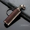 Outdoor Portable Lighter Bottle Keychain With Containing Cotton Core