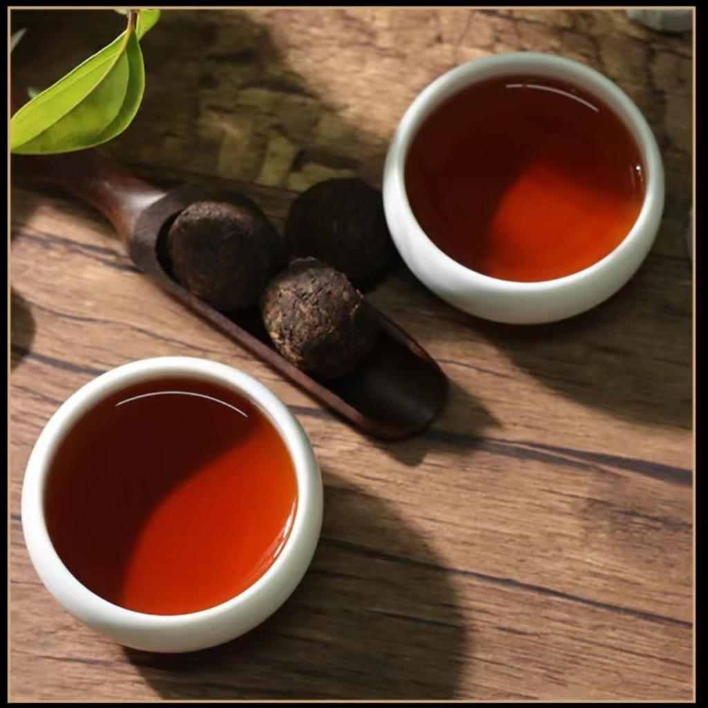 Yunnan Puer Tea Menghai Chenxiang Original Xiaojintuo Ripe Tea Mini Tuo Cha 500g