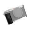 SIUTATDSH Camera Grip for Sony A7C and A7C Mark 2 Cameras with Quick Release Solid Wood and Tripod Mount and Silver A7C2, II, L-Shaped Plate, Handle,