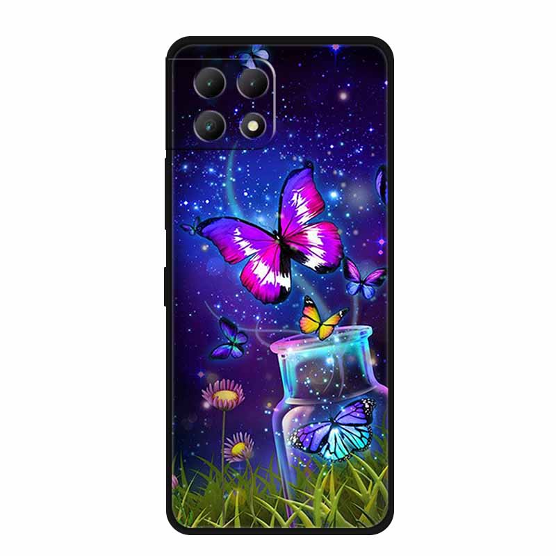 For T-Mobile REVVL 7 Case REVVL7 Black Silicone Soft Back Cover Case For T-Mobile T Phone 2 5G Phone Case Cover 6.58" TPhone2
