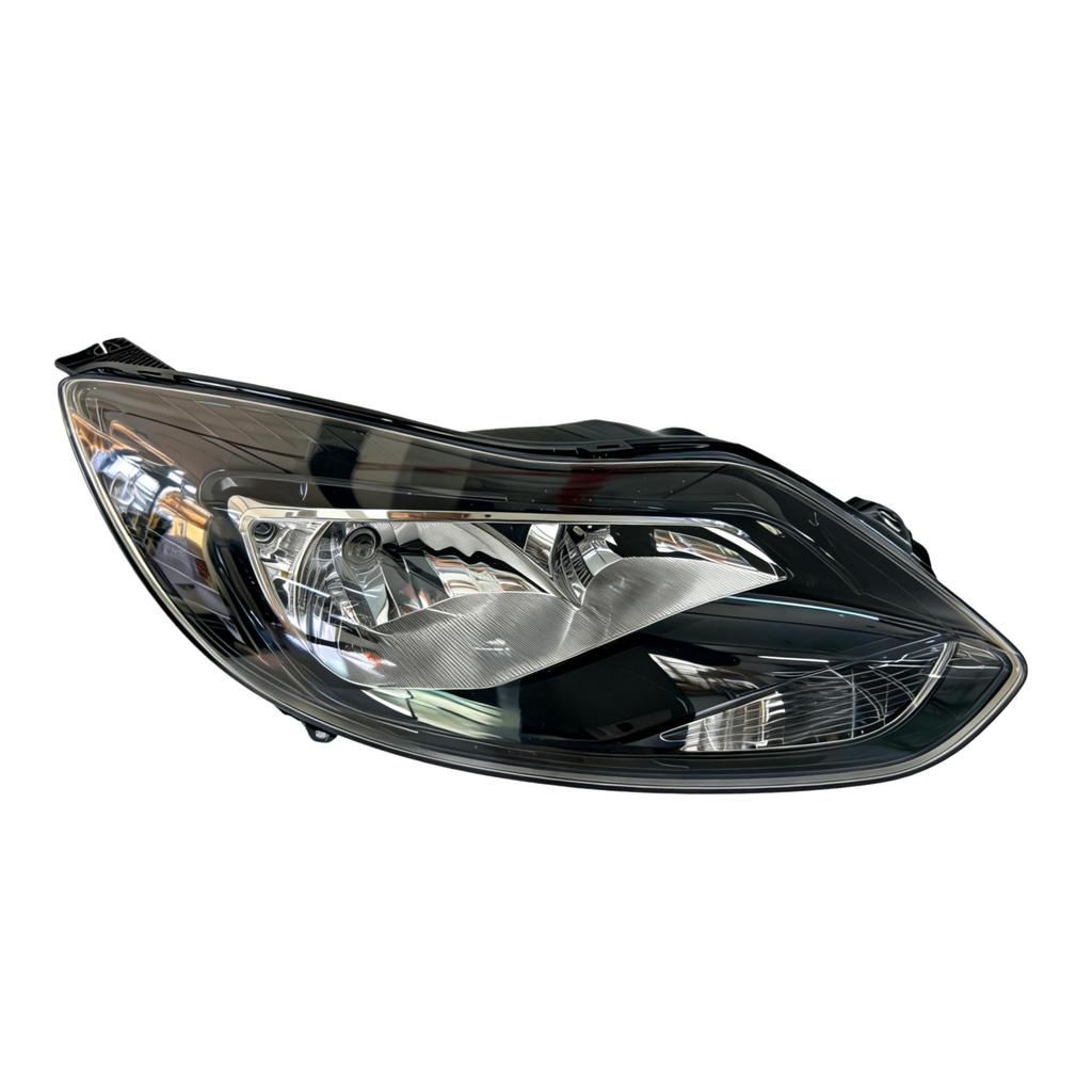 Front Headlight Lamp for Ford Focus 2012-2014, Model 8A69-13W029-AB, Black Base.