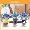 Plyšový přívěsek na klíče Stitch s designem košile s ananasem a květinou pro tašky a klíče