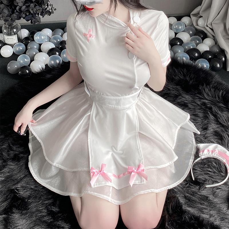 Sexy Lingerie Sexy Nurse Uniform Passion Witch Costume Temptation Cosplay Dress Japanese Anime Porno Party Maid Nurse Sets