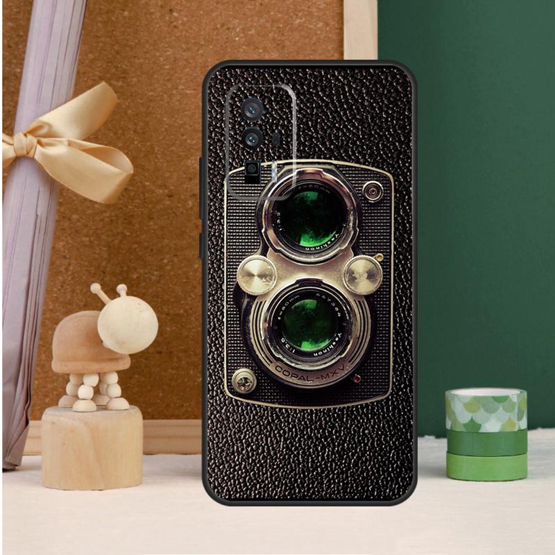 Vintage Camera For POCO X6 Pro M6 X3 X5 F3 F5 M5s Cover For Xiaomi 13T 12T 11T 14 Pro 12 13 Lite Case