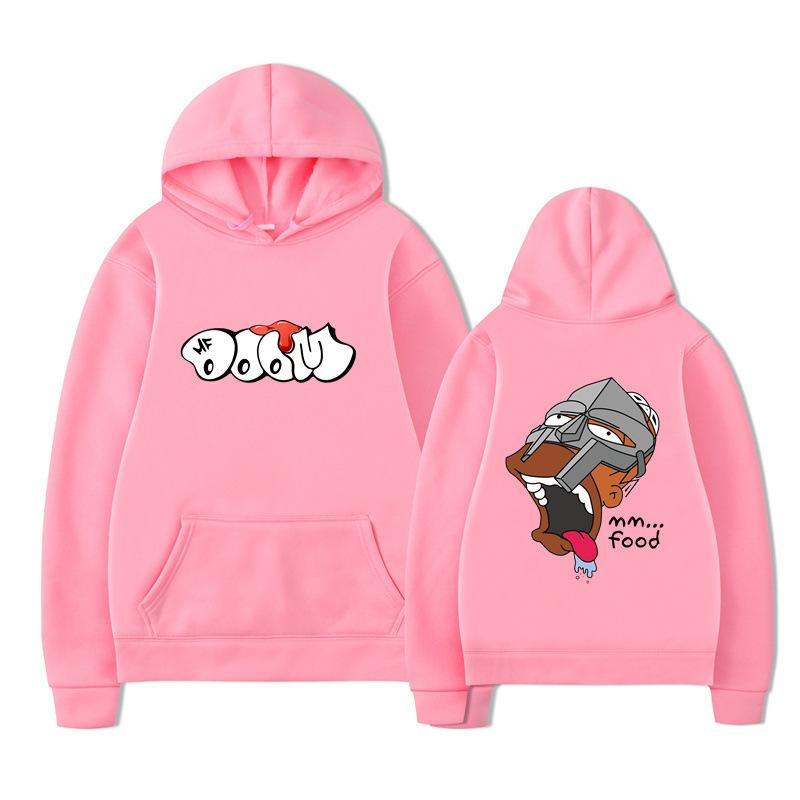 Mf Doom Rappeur Sweats à capuche Impression Anime Ensemble Vêtements Homme