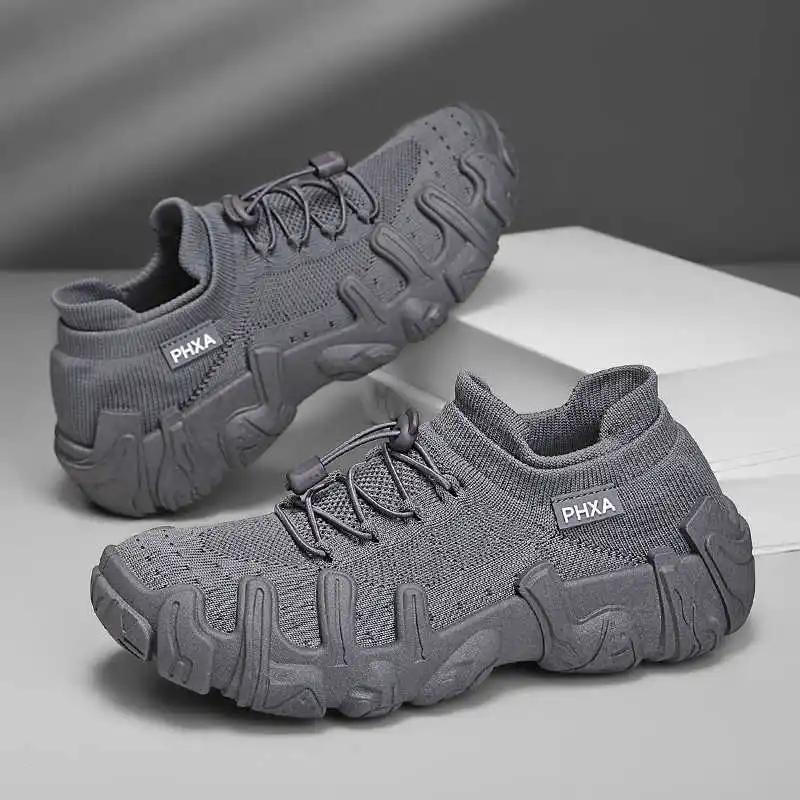 Fashion Platform Demi-season Wide Foot Shoes Basketball Men's Training Classic Men's Sneakers Sport Luxury Brand Choes Outside