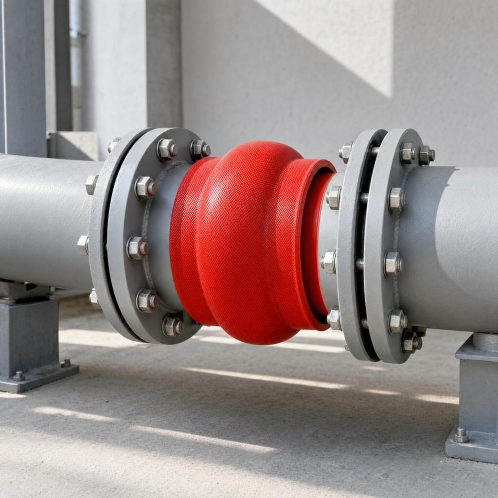 Rubber Pipe Connector Corrugated Flexible Reinforced Bellows