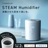 Three Up Steam Mat Maximum Humidification Capacity of Clean Top Water Safety Child Magnetic and Automatic Humidifier, 11-tatami Capacity,