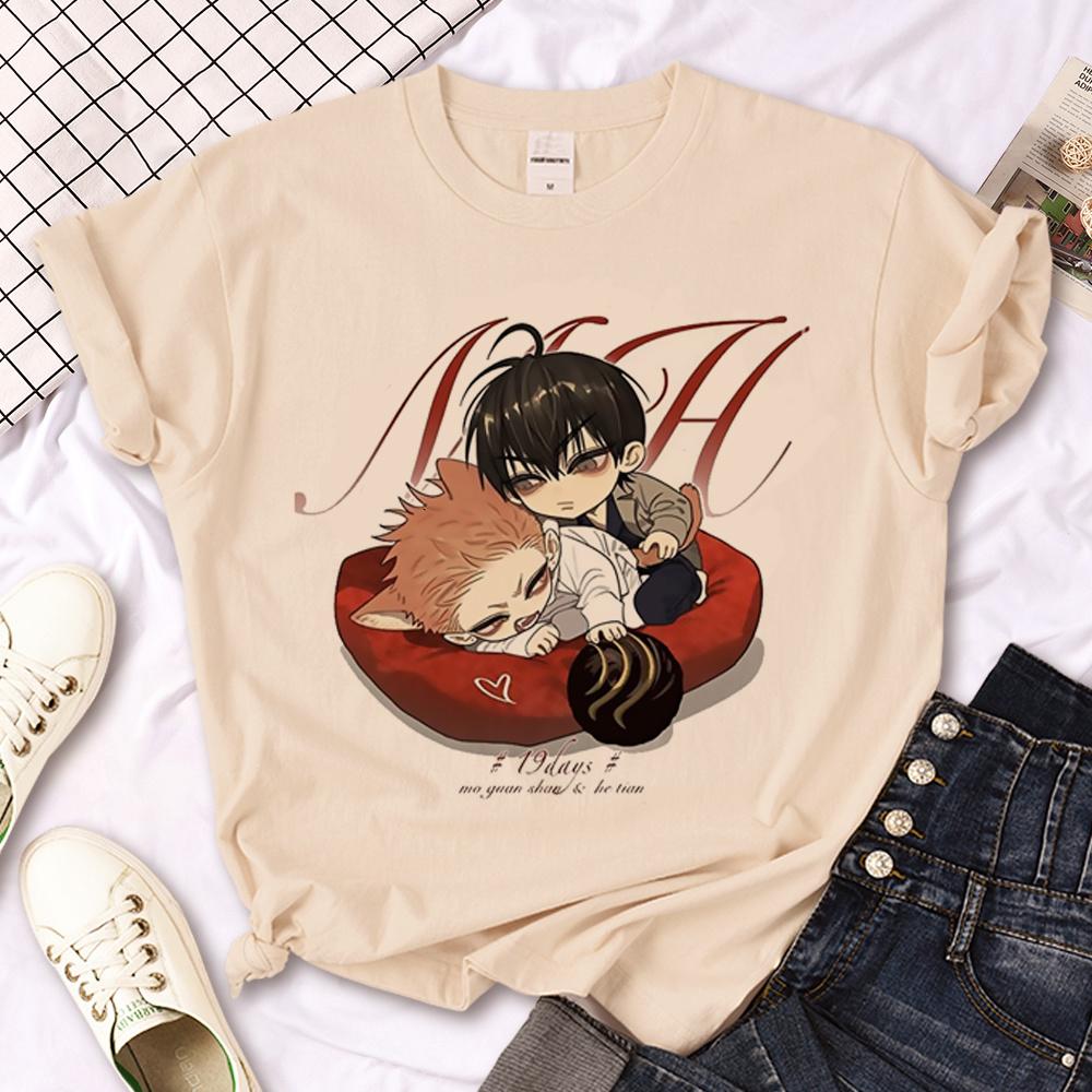 19 Days t-shirts men streetwear comic Japanese t shirt boy manga clothes