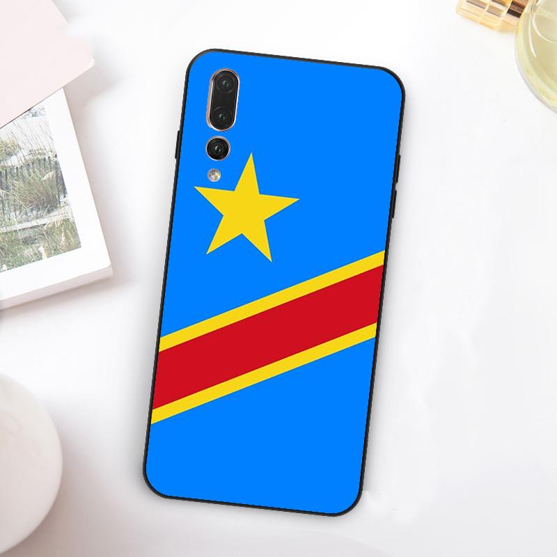 

Congo Democratic Republic Flag For Huawei Nova 12i 12s 11i 7i 8i Y73 Y70 Y90 Y60 Y72 Y61 Y91 9 10 SE P30 Pro P40 Lite Case Huawei P20 Lite