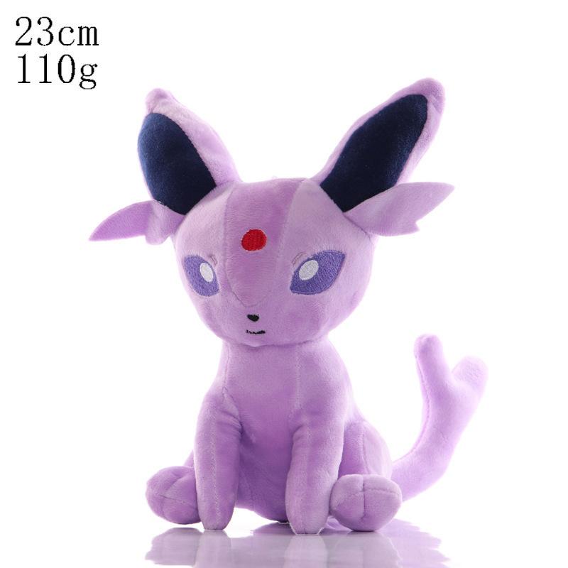 Eevee Collection Plush Flareon Vaporeon Stuffed Doll Anime Espeon Umbreon Glaceon Leafeon Sylveon Toys hobbis Kid Gift
