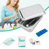 6inch Cleaning Box 304 Stainless Steel Instrument Storage Tray Cleaning Box with Lid