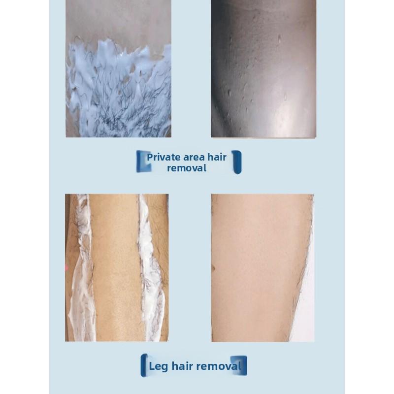 Quick Hair Removal Cream 50g - Painless & Gentle Formula, Works In 5 Mins, For Sensitive Skin, Lasting Smoothness