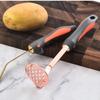 Heavy-Duty Stainless Steel Potato Masher 25*7.5cm Effortless Mashing For All Foods Kitchen Fruit & Vegetable Tools Cookware