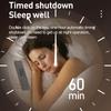 Under Pillow Bone Conduction Speaker Ultra-thin Sleep Aid Wireless Bluetooth Soundbar Hifi Stereo TF Card Music Player Time off