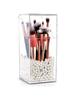Transparent Acrylic Makeup Brush Holder Makeup Organizer Cosmetic Holder Pencil Lipstick Desk Container Table Makeup Storage Box