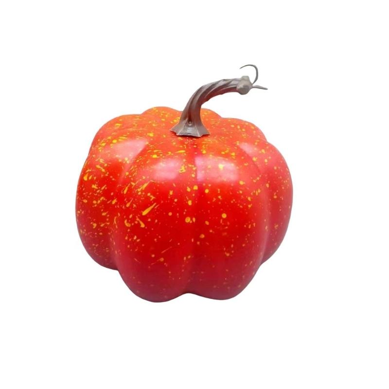 Halloween Pumpkin for Festive Thanksgiving Halloween Mantlepiece Embellishments Autumnal Small Pumpkins Decoration