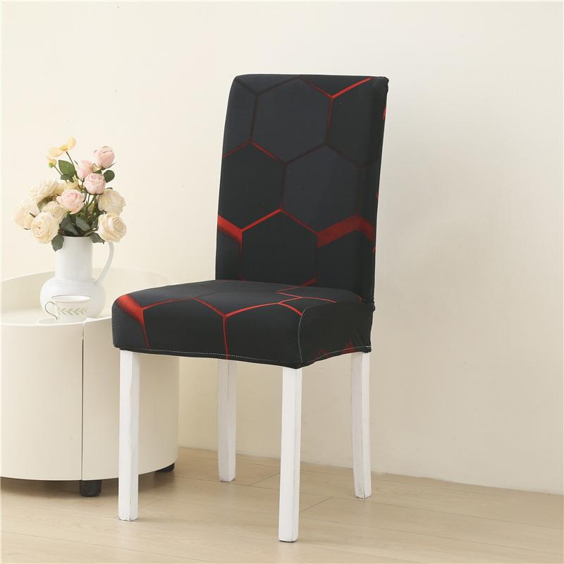 Chair Cover Elastic Chair Cover Printed Hotel Household Universal In All Seasons