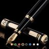 Scriveiner Premium Fountain Pen (Black). Features a Genuine Gold-plated and Schmidt-plated Nib (fine). This Sophisticated Fountain Pen Gift Set Is Per