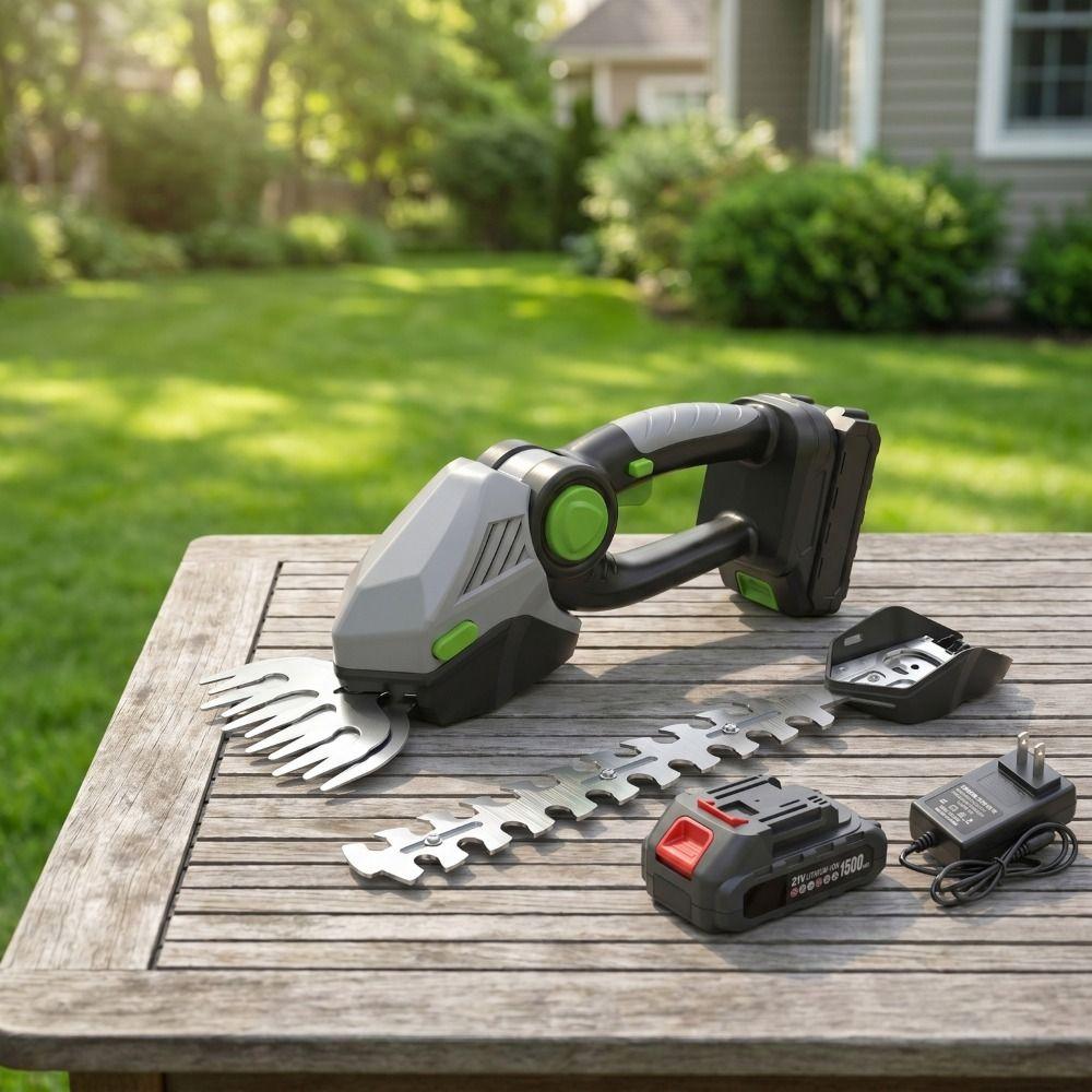 Handheld Wireless Hedge Trimmer Cordless Electric Garden Tool Grass Trimmer  Gardening Tool