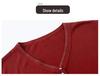 New Style V-Neck Knit Top for Middle-aged & Elderly Women - Lightweight, Loose-Fitting Spring/Summer T-Shirt