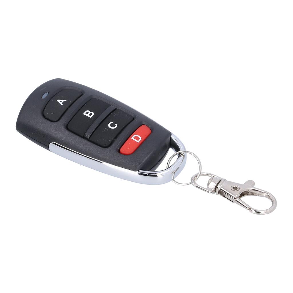 433mhz Garage Door Remote Control Key Replacement 4 Buttons Cloning Copy Cloner Universal