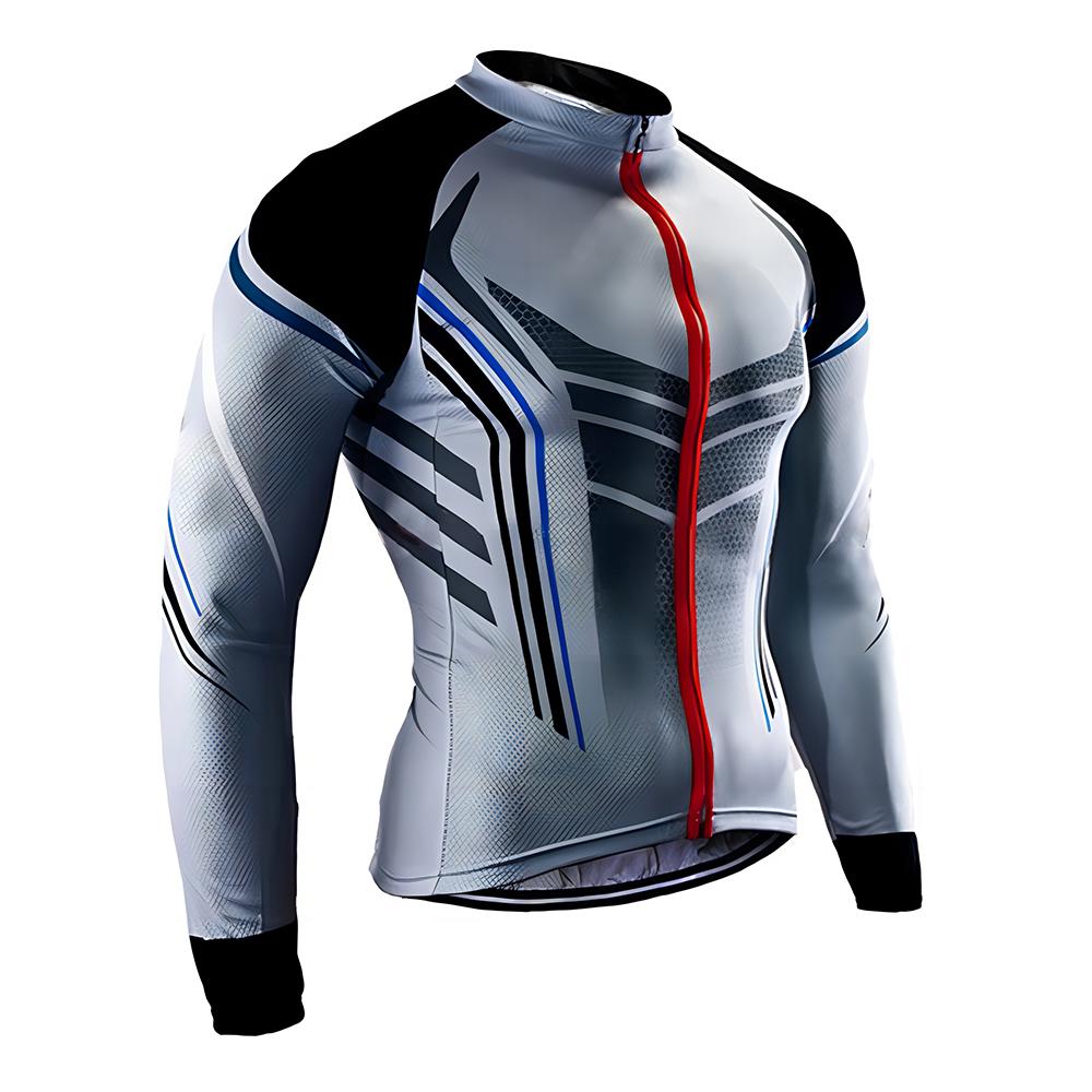 Fahrradtrikot Set Fahrradbekleidung Langarm Herren Rennrad Anzug MTB Outdoor Radsportbekleidung 2026 Herbst atmungsaktives Fahrradanzug Set