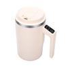 14.11oz Electromagnetic Self Stirring Coffee Mug Stainless Steel Automatic Electric Mixing Cup for Home Office Travel