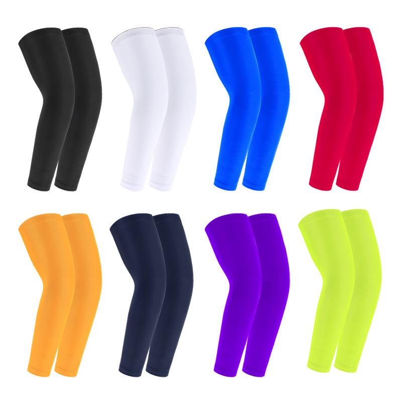 High Elasticity Sun Protection Ice Silk Arm Sleeves for Outdoor Sports
