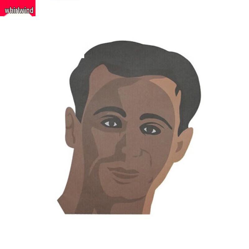 Soldier Head Silhouette Target Paper