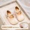 Genuine leather children's princess shoes 2025 spring and autumn new children's shoes soft-soled princess shoes baby single shoes girl