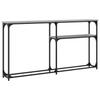 Console Table Grey Sonoma 145 x 22.5 x 75 cm Engineered Wood