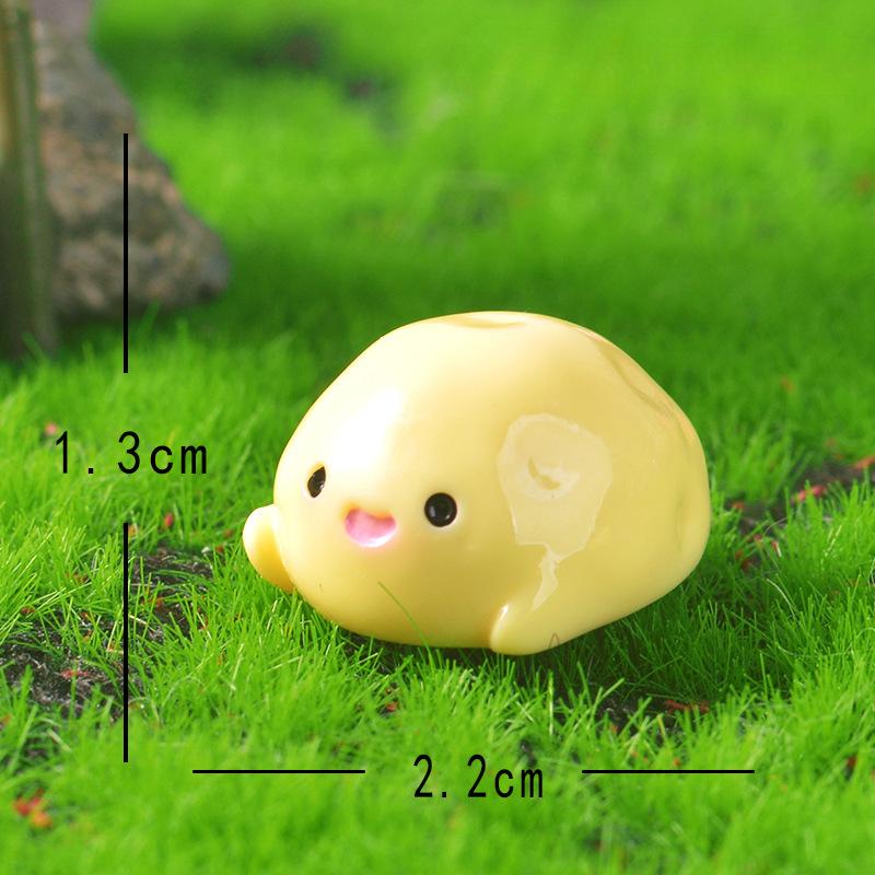 

Мультяшный Маленький Картофель Милые Маленькие Животные УкрашенияБрелок АксессуарыСмола Маленькие Фигурки Raise your hand