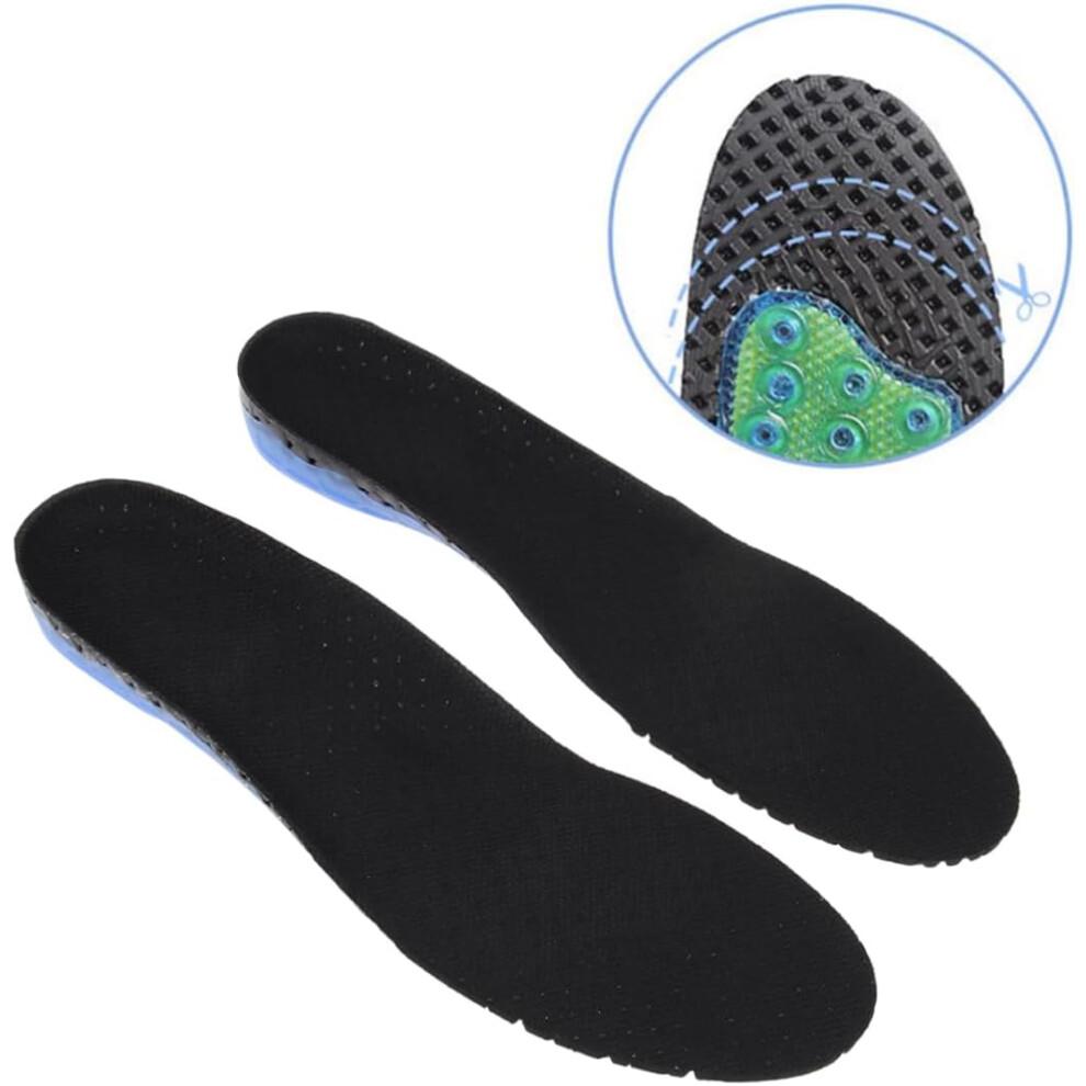 2pcs Unisex Non-slip Eva Insole Shock-absorbing Breathable Insoles